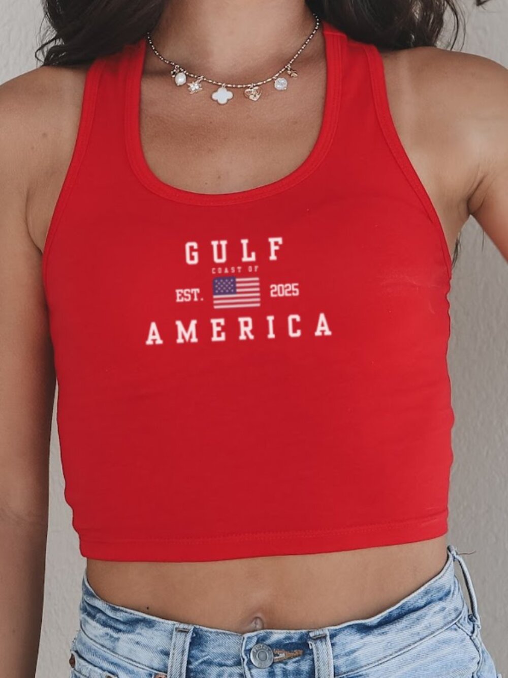 Gulf Coast Of America Tank Top Gulf Coast Patriotic Flag Tank